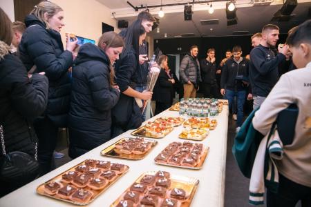 Naj športniki Kamnika za leto 2023 Lovro Planko in Maruša Mišmaš Zrimšek ter ekipa odbojkaric Calcit Volleya (53)